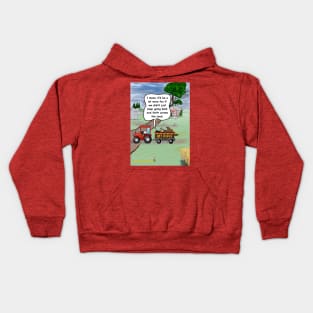 Hay Rides Kids Hoodie